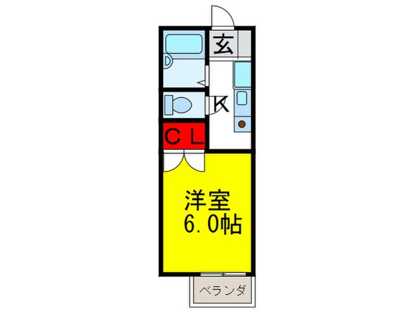 グリーンシャトルの物件間取画像